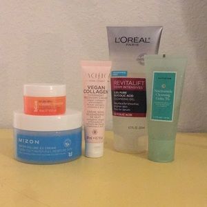 Mizon, Pacifica, Naturium, Bliss, L’Oreal: Cleansing gels and moisturizers